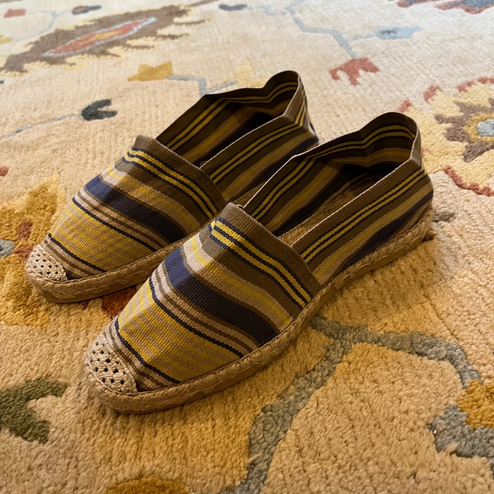 NEW Artiga Striped Espadrilles from France NWOT - Picture 4 of 4